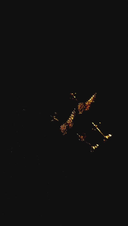 Boucles d’oreilles Papillon –  Argent 925 plaque Or